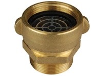 Dixon RSMSA25F30T-Z Female x Male Suction Adapter with Zinc Screen | Durable Industrial Supplies