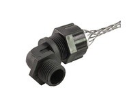 Remke RSPV-9107-E Cord Grip Valox 90° 1/2" NPT Cable Range .375-.438 | Industrial Supplies