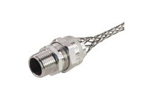 Remke RSR-0004-E Cord Grip alum 1/4" NPT cable range .188 - .250 with mesh | YarinInd