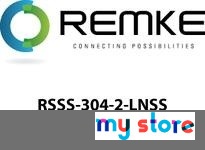 Remke RSSS-304-2-LNSS Cord Connector SS 1" NPT 2 holes .250 with SS locknut