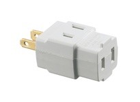 Hubbell Wiring RT100W CUBETAP GROUNDED 15A 125V