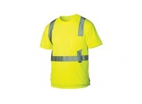 Pyramex RTS2110NPL Type R Class 2 Hi-Vis Lime T-Shirt No Pocket LargeType R Class 2 Hi-Vis Lime T-Shirt No Pocket Large