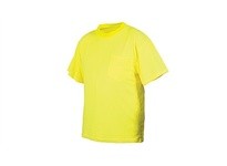 Pyramex RTS2110NSM Hi-Vis Lime T-Shirt No Reflective Tape | Medium Size