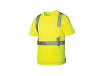 Pyramex RTS2110X4 Type R - Class 2 Hi-Vis Lime T-Shirt 4X LargeType R - Class 2 Hi-Vis Lime T-Shirt 4X Large