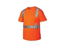 Pyramex RTS2120XL Type R - Class 2 Hi-Vis Orange T-Shirt | Extra Large Safety Wear