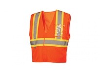 Pyramex RVHL2720BRL Type R - Class 2 Hi-Vis Orange Safety Vest with 5 Point Break LargeType R - Class 2 Hi-Vis Orange Safety Ves
