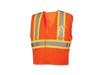 Pyramex RVHL2720BRX2 Type R - Class 2 Hi-Vis Orange Safety Vest with 5 Point Break 2X LargeType R - Class 2 Hi-Vis Orange Safety