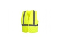 Pyramex RVHL2910X2 Type R - Class 2 Hi-Vis Lime Safety Vest with Plain Bag 2X LargeType R - Class 2 Hi-Vis Lime Safety Vest with