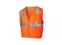 Pyramex RVZ2120X2 Type R - Class 2 Hi-Vis Orange Safety Vest | 2X Large