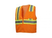 Pyramex RVZ2220M Type R - Class 2 Hi-Vis Orange Safety Vest MediumType R - Class 2 Hi-Vis Orange Safety Vest Medium