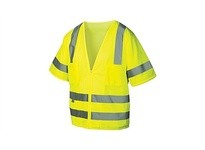 Pyramex RVZ3110X4 Type R - Class 2 Hi-Vis Lime Safety Vest 4X Large | Durable & Safe