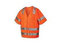 Pyramex RVZ3120L Type R - Class 2 Hi-Vis Orange Safety Vest LargeType R - Class 2 Hi-Vis Orange Safety Vest Large
