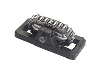 Thomson Linear RW8S Linear Bearing, Roller Bearing, RoundWay, Single Type, 0.5 in, Self-aligning; Use with 0.5 in Diameter Class