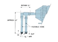 MagPowr RWF-100 Rotary Water Fitting for C-100 Wate MAGNETIC PARTICLE CLUTCH AND BRAKE