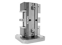 Te-Co RWS4008 ReLock 8-Station Vise, 17.9" Total Length, 10.750" Total Width, 4" Vise Size, 7" Bed Width, 0 to 6000 lb Clamping 