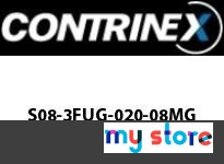 Contrinex S08-3FUG-020-08MG PICO M8 Standard Cordsets | 2m PUR Cable