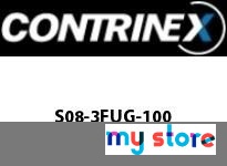 Contrinex S08-3FUG-100 PICO M8 Standard Cordsets 10m | Durable PUR Cable