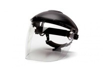 Pyramex S1110 Clear Tapered Polycarbonate Face Shield ANSI Z87+Clear Tapered Polycarbonate Face Shield ANSI Z87+