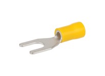 NSI Industries S12-14V-BULK MT-MINITERMS 12-10 AWG VINYL INSULATED SPADE TERMINAL 1/4 STUD SIZE BULK PACK OF 500