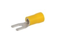 NSI S16-10V-S 16-14 AWG VINYL INSULATED SPADE #10 STUD - SMALL PACK