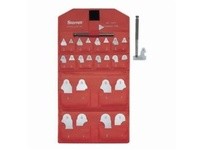 Starrett S167CHZ W/SLC Steel Radius Gage Set, 1/64-17/64"; 9/32-1/2" Range, 25 Gages, 64ths & 32nds, with Standard Letter of Cer