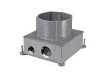 Hubbell Wiring S1CFB FLOORBOX SYSTEM ONE CAST IRON