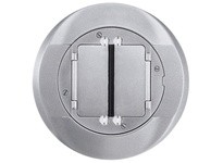 Hubbell Wiring S1CFCAL FRPT CARPET FLNG. SYSTEM 1 ALUM