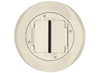 Hubbell Wiring S1CFCI FRPT CARPET FLNG. SYSTEM 1 IVORY