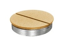 Hubbell Wiring S1FP15BRS SYS 1 1/2" Plug Brass Finish | YarinInd