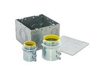 Hubbell Wiring S1FRPTJB2 S1 FRPT 4-11/16 JCT BOX W/CVR + FTGS | Industrial Supplies