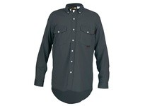 MCR S1GX3T FR Long Sleeve Work Shirt Gray X3T | YarinInd