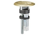 Hubbell Wiring S1PTFFBRS S1 FRPT FURN FEED 1-PC BRS