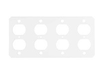 Hubbell Wiring S1R10CSPR SYSTEM1 10IN CTR 4G SP DUPLEX OPENINGS