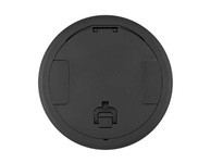 Hubbell Wiring S1R10CVRBLK SYSTEM1 10IN COVER BLK