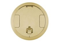 Hubbell Wiring S1R10CVRTRBRS SYSTEM1 10IN TAMPER RESISTANT COVER BRS