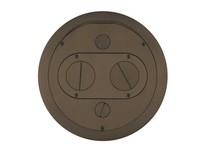 Hubbell Wiring S1R10FFCVRBRZ SYSTEM1 10IN FURNITURE FEED COVER BRZ