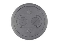 Hubbell Wiring S1R10FFCVRGRY SYSTEM1 10IN Furniture Feed Cover Gray