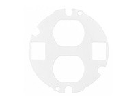 Hubbell Wiring S1R4SP2X2DUPLEXTJ S1R 4 Sub-Plate 2 Duplex 2 TracJack | Industrial Supplies