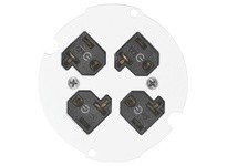 Hubbell Wiring S1R4SPQUADC S1R 4 SUB-PLATE QUAD CONTROLLED | YarinInd