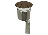 Hubbell Wiring S1R6PTWZBRZ S1R FRPT 6 2x 20A 2 STYLE LINE BRONZE