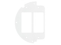 Hubbell Wiring S1R6SPW S1R FRPT 6SP 60 LEFT 2X STYLE LINE