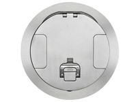 Hubbell Wiring S1R8CVRALU S1R FRPT 8 COVER ALUMINUM