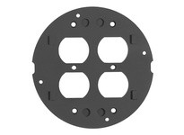 Hubbell Wiring S1SPDU SYSTEMONE SUBPLATE DOUBLE DUPLEX