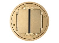 Hubbell Wiring S1TFCBRS FRPT TILE FLNG SYSTEM 1 BRASS | Industrial Supplies