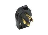 Cooper Eaton S20-SP Plug Angle 60A 120/250V 3P4W PVC Black