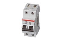 ABB S202-K16 Circuit Breaker 2-Pole K Curve 1A 6kA 480Y/277VAC Handle Screw Terminals