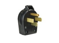 Cooper Eaton S21-SP Plug Angle Univ 30/50A 125/250V 3P4W Black