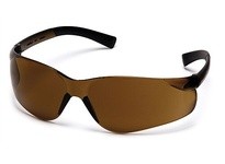 Pyramex Ztek S2515S Safety Glasses Coffee Lens and Coffee TemplesZtek Safety Glasses Coffee Lens and Coffee Temples