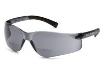 Pyramex Ztek Readers S2520R25 Safety Glasses Gray + 2.5 Lens and Gray TemplesZtek Readers Safety Glasses Gray + 2.5 Lens and Gra