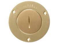 HBL-WDK S3525 F-BOX CVR, RND, (2-3/8), BRS | YarinInd